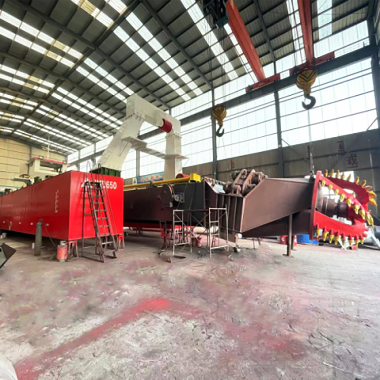 6500m³ 28 pouces diesel Cutter Cutter Head River Dredging Shiping