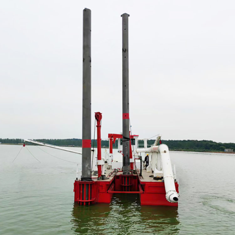 Machine de dragage de sable de la rivière de la rivière Cutter avec moteur diesel Cummins