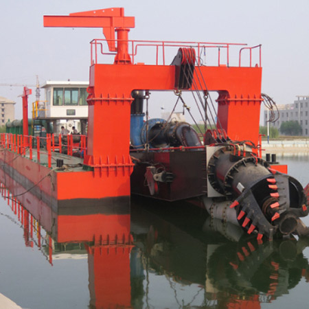 Pompe de dragage submersible pour une machine à drague d'aspiration de couteau de 25 m de profondeur